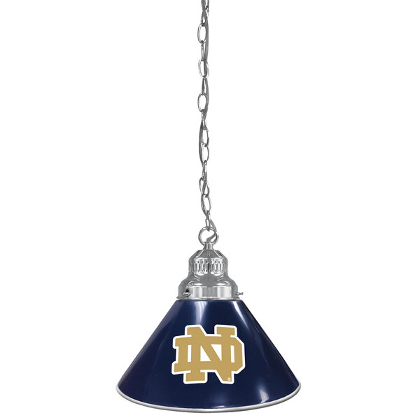 Holland Bar Stool Bl1chnd Nd University Of Notre Dame Logo Pendant Light With Chrome Finish 120v - Notre Dame Pendant Light Holland Bar Stool Bl1chnd Nd University Of Notre Dame Logo Pendant Light With Chrome Finish 120v - Notre Dame Pendant Light