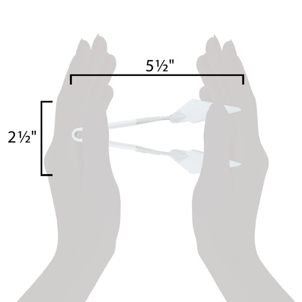 Ateco 919 Pinch Grip – Sollevatore Per Fiori In Plastica, Bianco, Per Pasticceria E Decorazione Torte