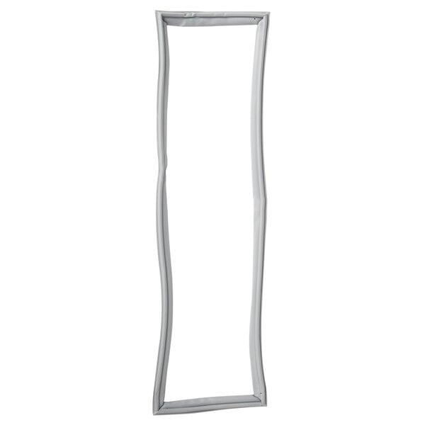 A white rectangular magnetic drawer gasket.