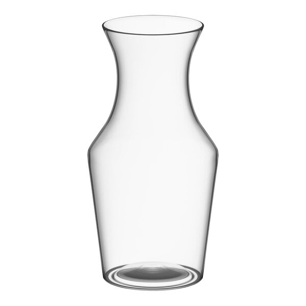 WNA Comet RESCF1264 Reserv 12 oz. Clear Plastic Disposable Wine Carafe - 64/Case