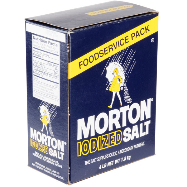 Morton Iodized Table Salt, 4 lbs. staurantStore