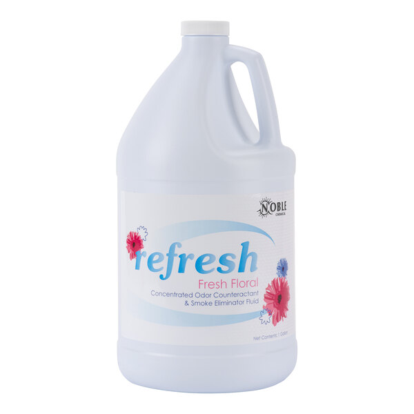 Noble 1 Gallon / 128 oz. Refresh Concentrated Deodorizing Fluid - 4/Case