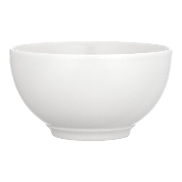 A white Villeroy & Boch porcelain bowl.