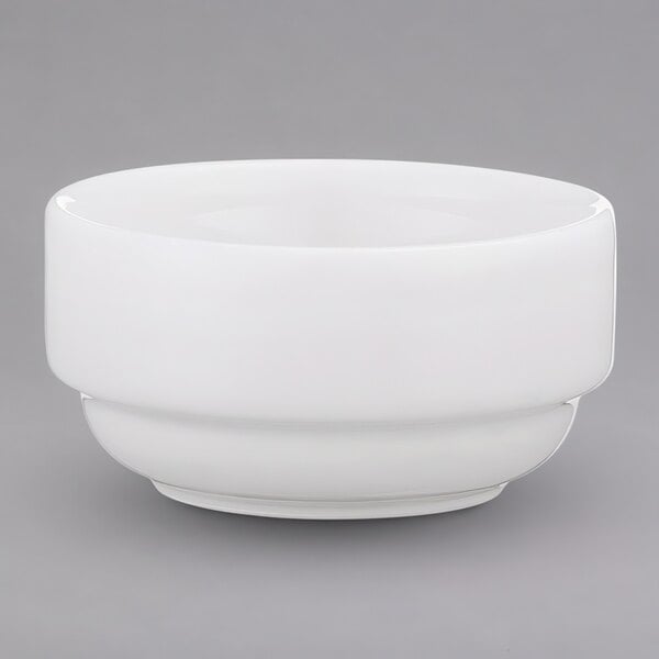 A white Villeroy & Boch porcelain ramekin.