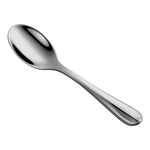 Acopa Benson 6" 18/0 Stainless Steel Heavy Weight Teaspoon - 12/Case