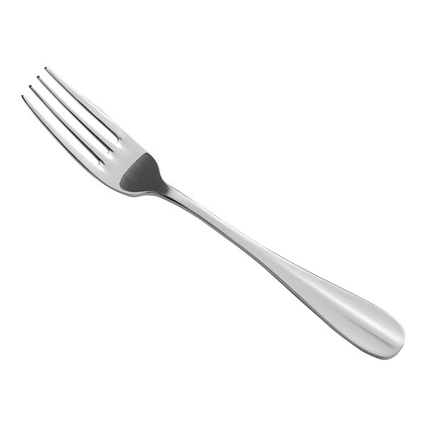 An Acopa Benson stainless steel dinner fork with a silver handle.