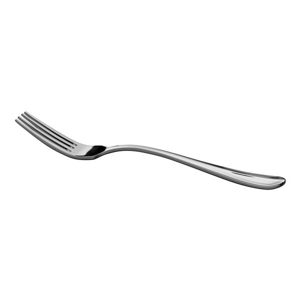 Acopa Benson 7 1/8" 18/0 Stainless Steel Heavy Weight Dinner Fork - 12/Case