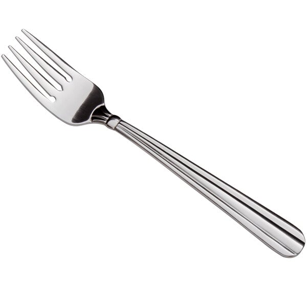An Acopa Harmony stainless steel fork with a silver handle.