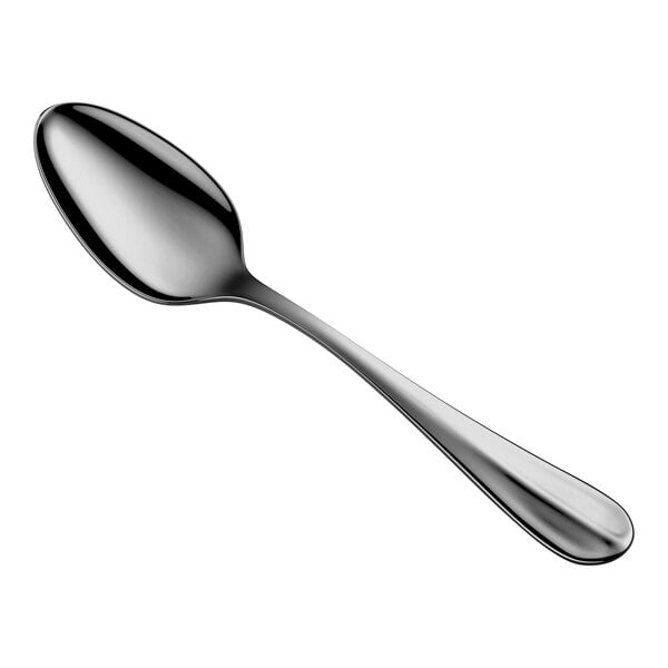 Acopa Benson 7" 18/0 Stainless Steel Heavy Weight Dinner / Dessert Spoon - 12/Case