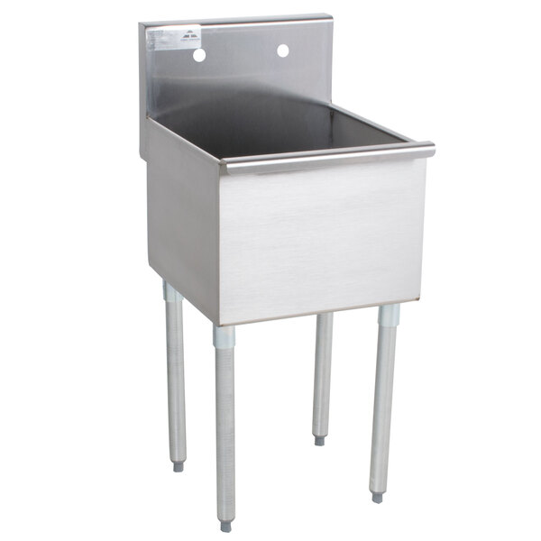 Advance Tabco 4 81 18 One Compartment Stainless Steel Commercial Sink 18