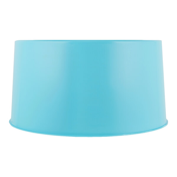 A blue plastic base designed for 3 and 6 gallon round beverage dispensers.