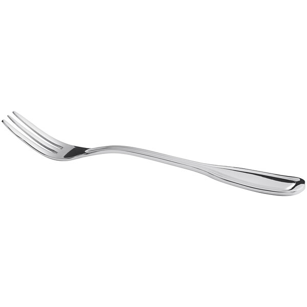 An Acopa Scottdale stainless steel oyster fork with a silver handle on a white background.