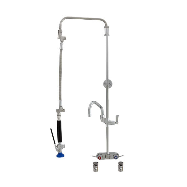 Fisher 40541 Backsplash Mounted Stainless Steel UltraFlex PreRinse