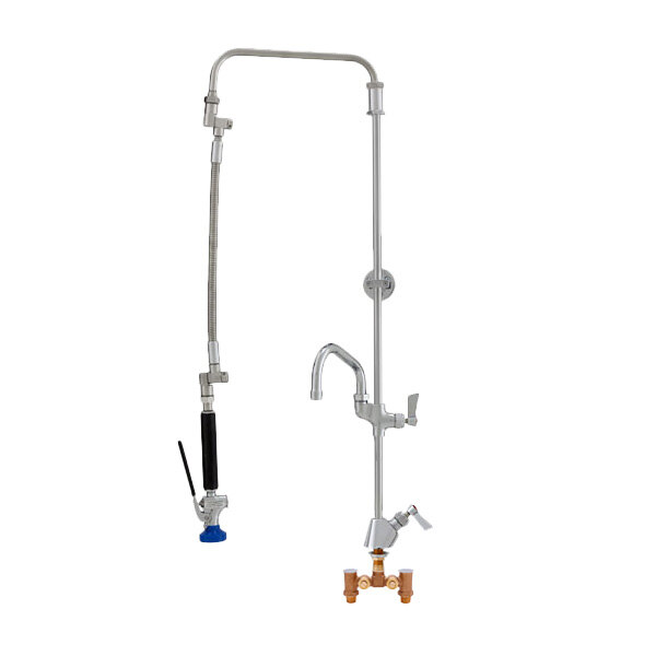 Fisher 43230 Deck Mounted Stainless Steel UltraFlex PreRinse Faucet