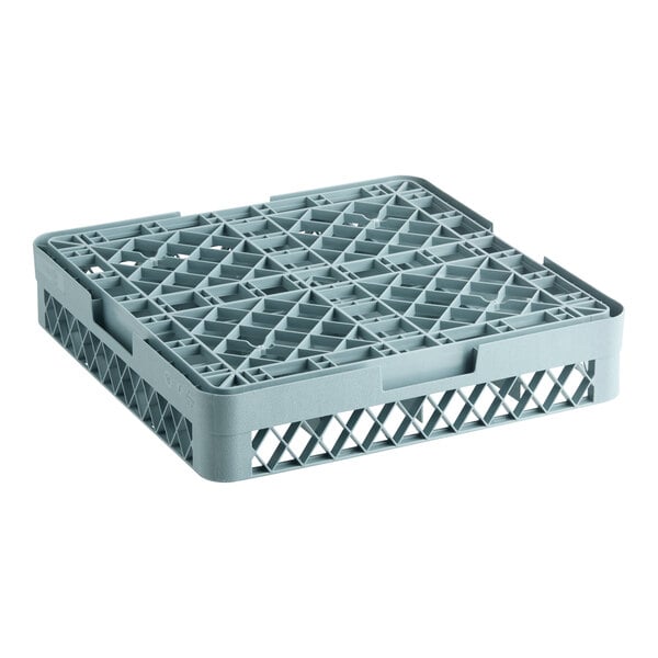 Noble Warewashing 20-Compartment Gray Full-Size Glass Rack