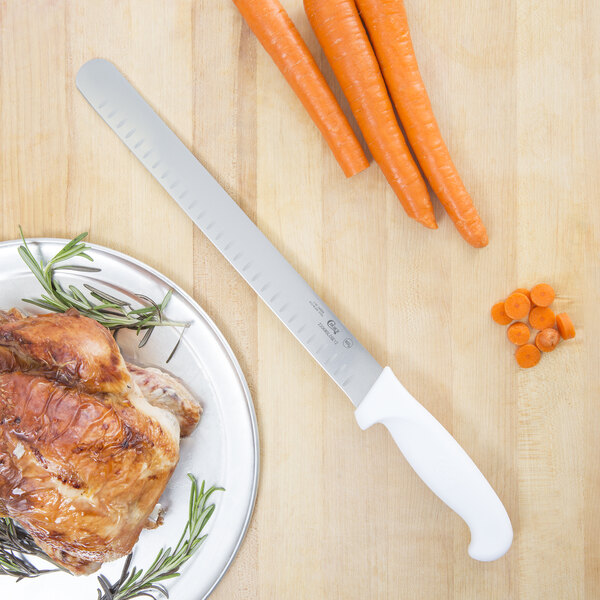 Brisket Knife 12" Granton Edge Slicing Knife