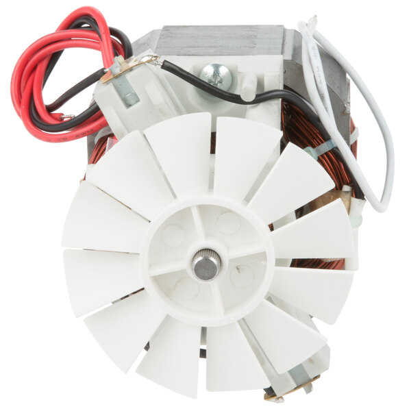 The AvaMix 928P107 motor with wires.