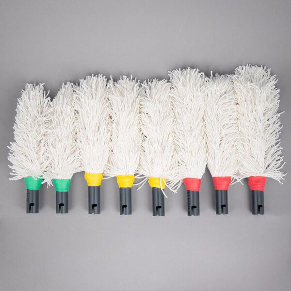 A Campus Products polishing kit with six color-coded brushes.