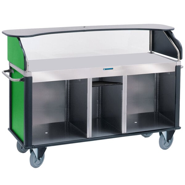 Lakeside 68210g Serv N Express Stainless Steel Vending Cart With