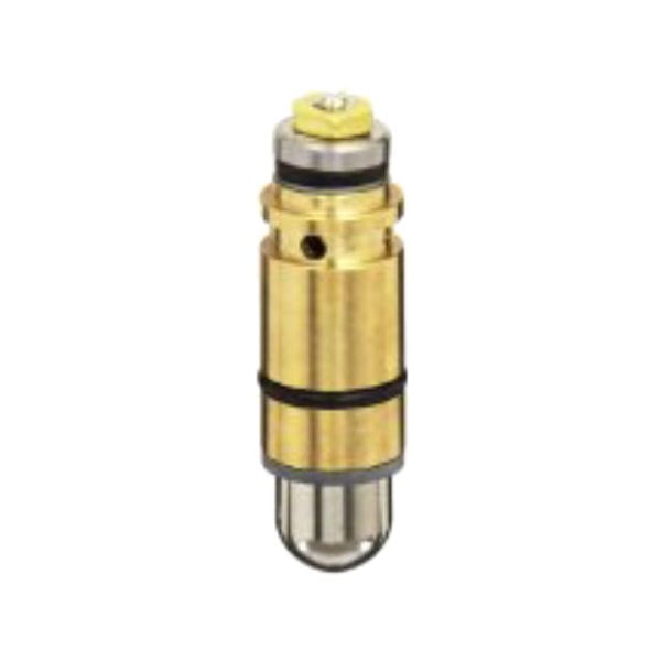 A Fisher brass and gold cylinder repair kit.
