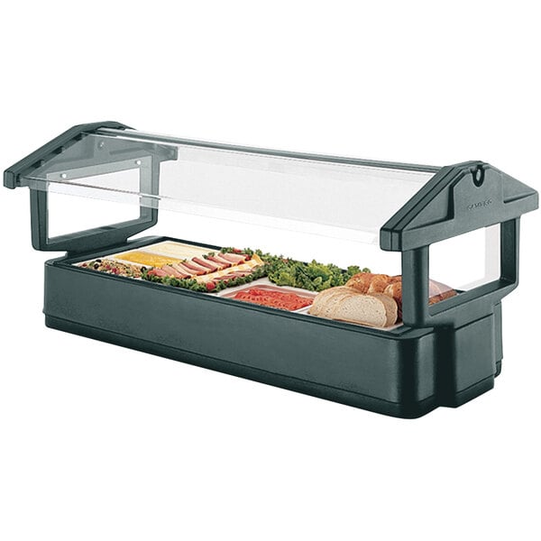 Cambro 4fbrtt519 4 Green Table Top Food Salad Bar With