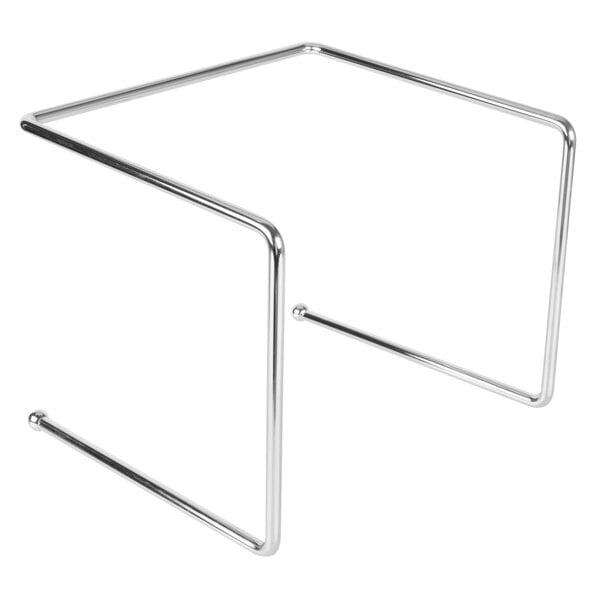 Choice 9 X 8 X 7 Chrome Metal Pizza Stand