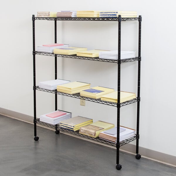 Black Wire Shelving Unit, Used Wire Shelving Units