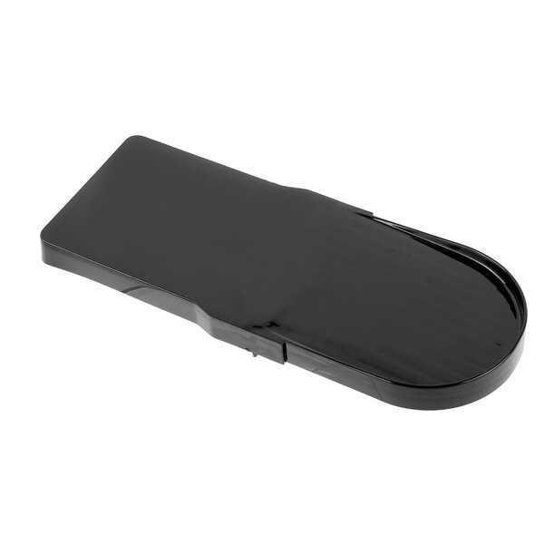 A black plastic drip tray for a Choice beverage dispenser.