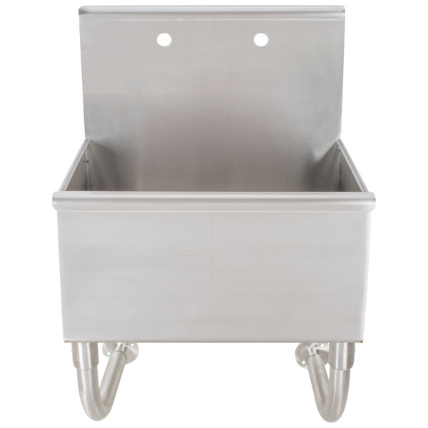 Advance Tabco Wss 16 25 Wall Mounted Utility Sink 22 X 19 1 2 Advance Tabco Wss 16 25 Wall Mounted