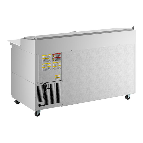 Beverage-Air DP67HC 67" Two Door Refrigerated Pizza Prep Table