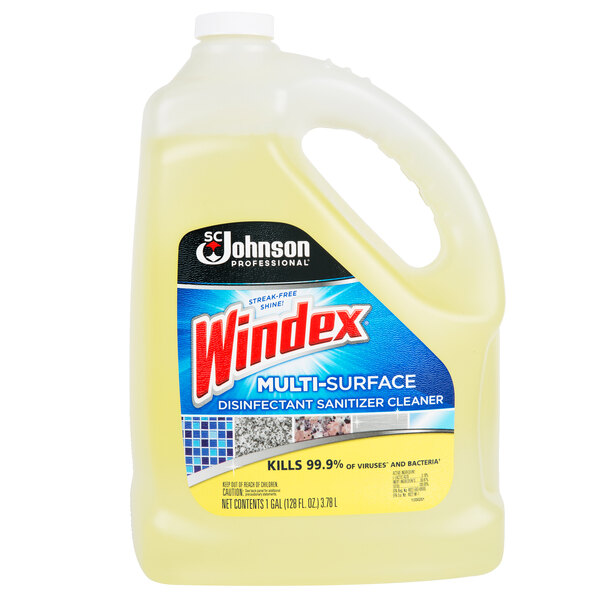 SC Johnson Windex® 682265 1 Gallon MultiSurface Disinfectant / Sanitizer
