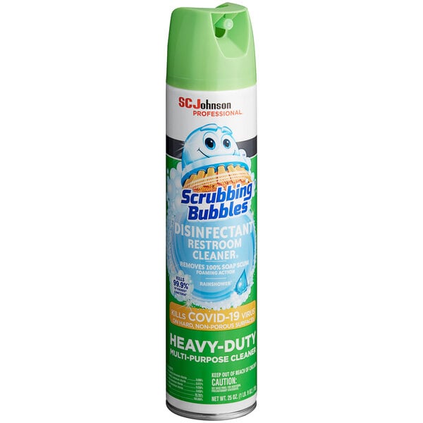 SC Johnson Scrubbing Bubbles® 313358 25 oz. Foaming Disinfectant Bathroom  Cleaner - 12/Case