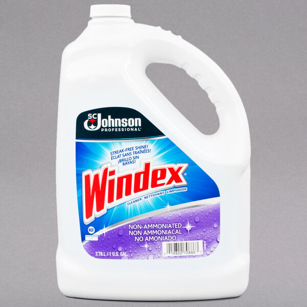 Sc Johnson Windex 697262 1 Gallon Non Ammoniated Glass