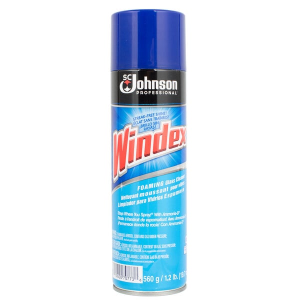 Sc Johnson Windex 696501 19 7 Oz Aerosol Foaming Glass