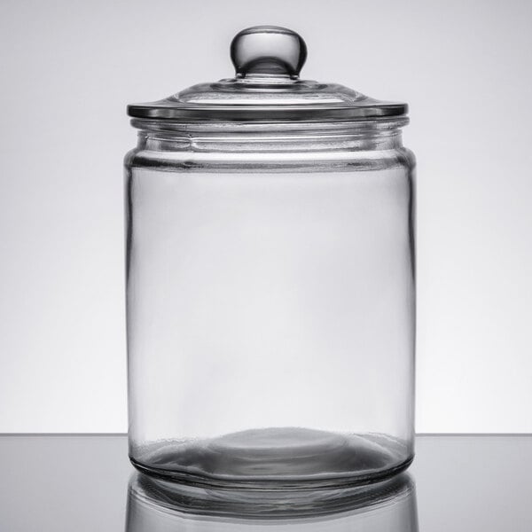 glass with lid