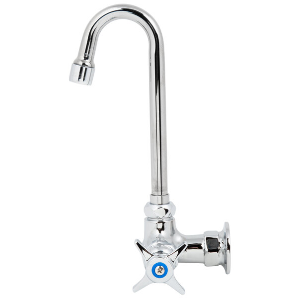 T&S B0210132XWS Wall Mounted Single Hole Faucet with 9 7/8