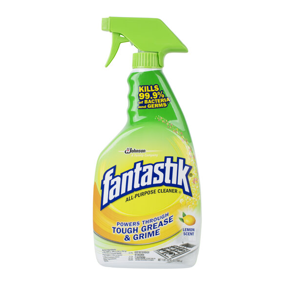 SC Johnson 696717 Fantastik® 32 oz. Heavy Duty Lemon Power All Purpose