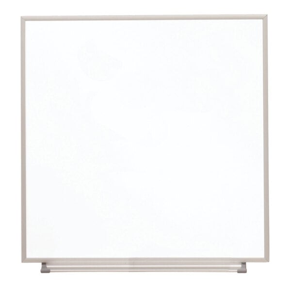 Matrix Magnetic Boards, 48 x 31, White Surface, Silver Aluminum Frame Matrix Magnetic Boards, 48 x 31, White Surface, Silver Aluminum Frame
