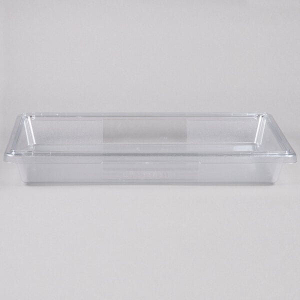 Rubbermaid Fg330600clr Clear Polycarbonate Food Storage Box 26 X 18 3 1 2