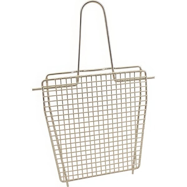 A wire mesh divider for a FMP fryer basket.