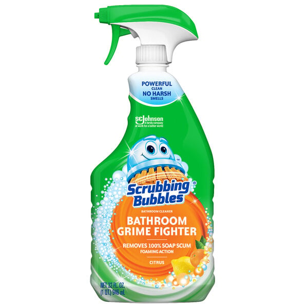 SC Johnson Scrubbing Bubbles® 306111 32 oz. Multi-Surface Bathroom Cleaner  / Disinfectant