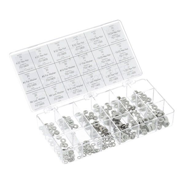 FMP 799-1004 260 Piece Nut and Washer Kit