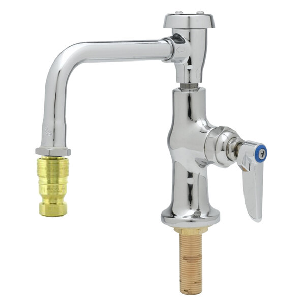 T&S B0205CRVBQD Deck Mount Pantry Faucet with Swivel Nozzle, Vacuum