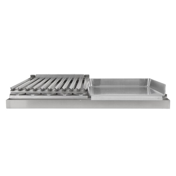Avantco 24" x 27" x 4" AddOn 4 Burner Griddle / Broiler Top