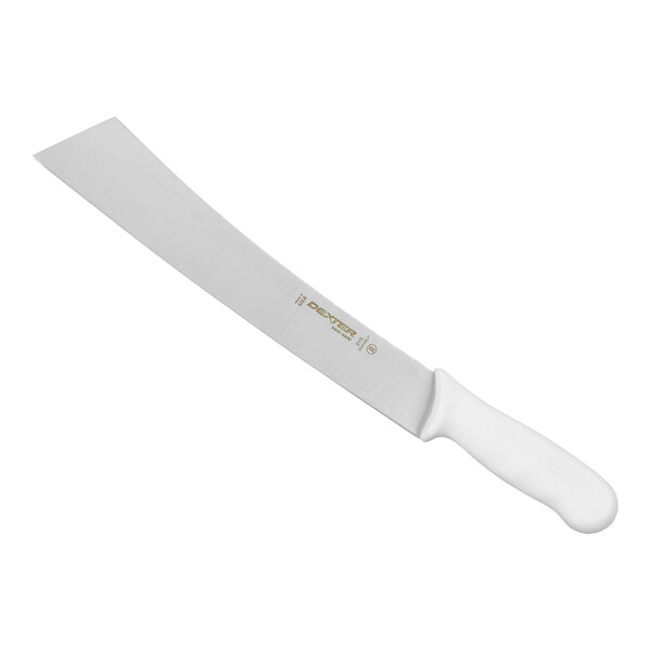 Dexter-Russell 04093 Sani-Safe 12" White Handled Cheese Knife