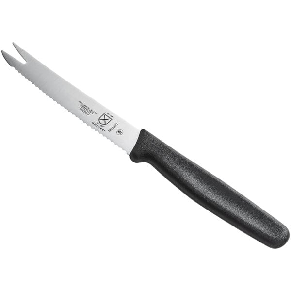 Mercer Culinary M19901P Millennia 3 Slim Serrated Paring Knife