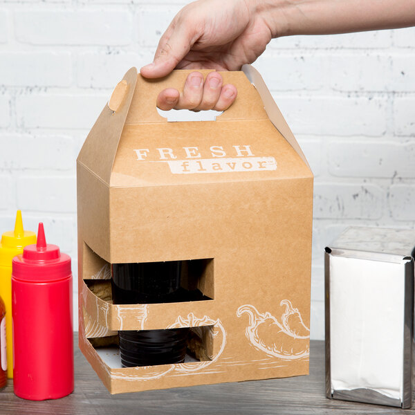 lunch box with cup holder