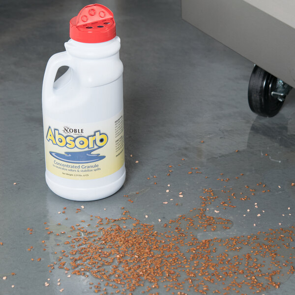 2 lb. / 32 oz. Noble Chemical Absorb Odor Neutralizer / Spill Stabilizer