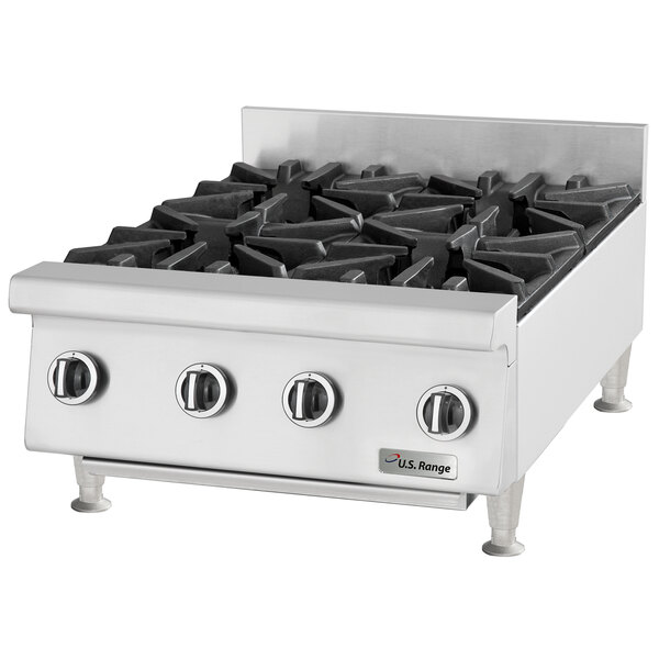 U.S. Range UTOG36-6 Natural Gas Heavy-Duty 6 Burner Countertop 36" Range -180,000 BTU