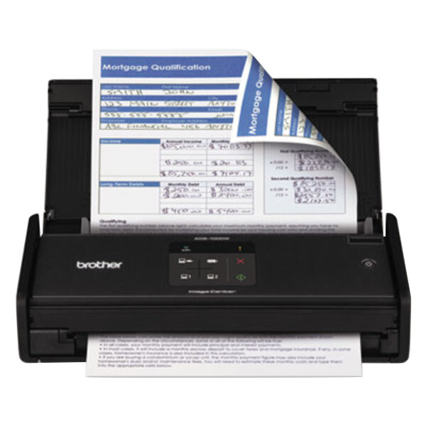 Brother ADS-1000W ImageCenter Wireless Compact Color Scanner